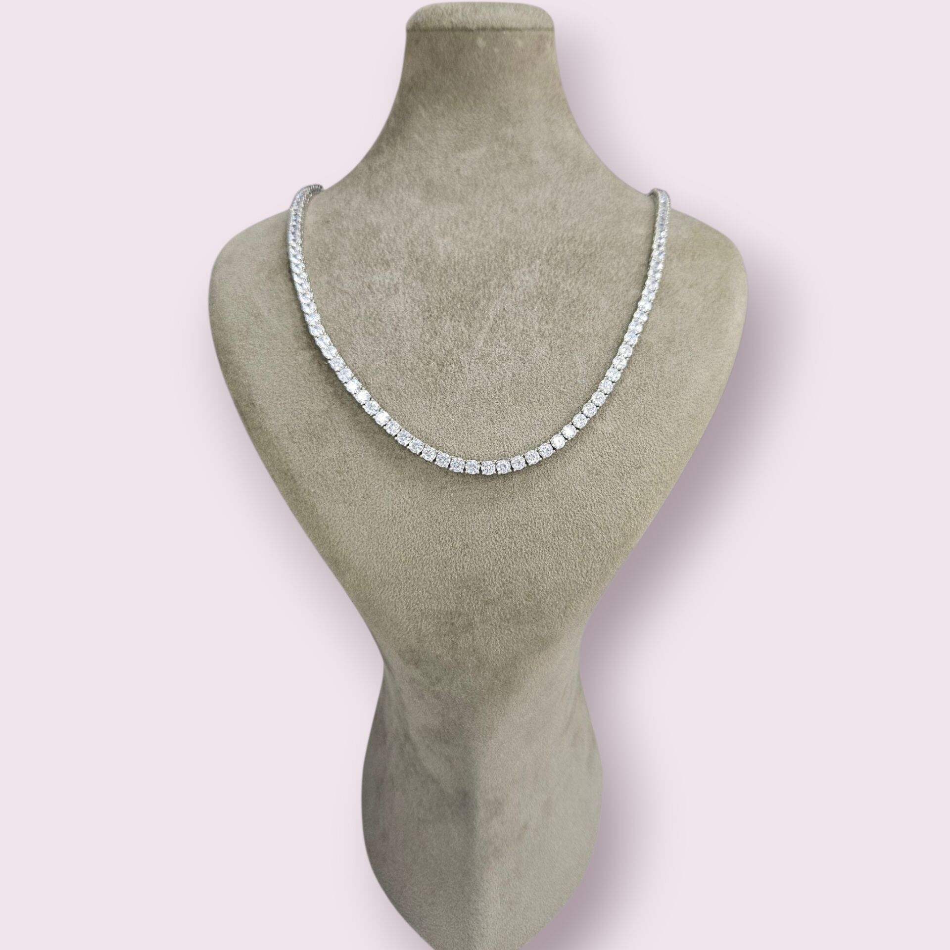 4 mm İthal Dönme Yapmayan Gümüş Su Yolu Kolye