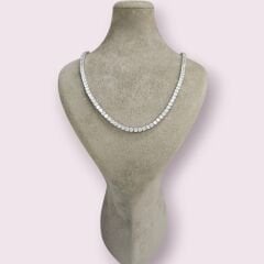 4 mm İthal Dönme Yapmayan Gümüş Su Yolu Kolye