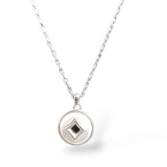 Sedefli Diamond Kolye