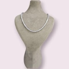 4.5 mm İthal Dönme Yapmayan Gümüş Su Yolu Kolye