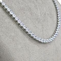 4.5 mm İthal Dönme Yapmayan Gümüş Su Yolu Kolye