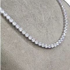 5 mm İthal Dönme Yapmayan Gümüş Su Yolu Kolye