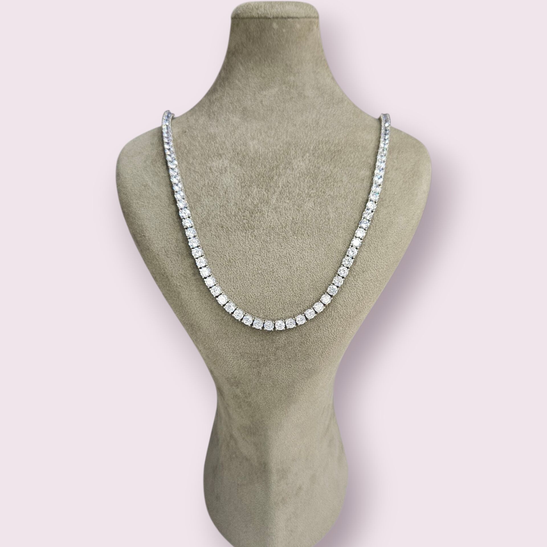 5 mm İthal Dönme Yapmayan Gümüş Su Yolu Kolye - 60 cm