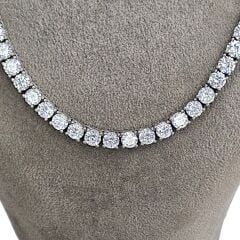 5 mm İthal Dönme Yapmayan Gümüş Su Yolu Kolye - 60 cm