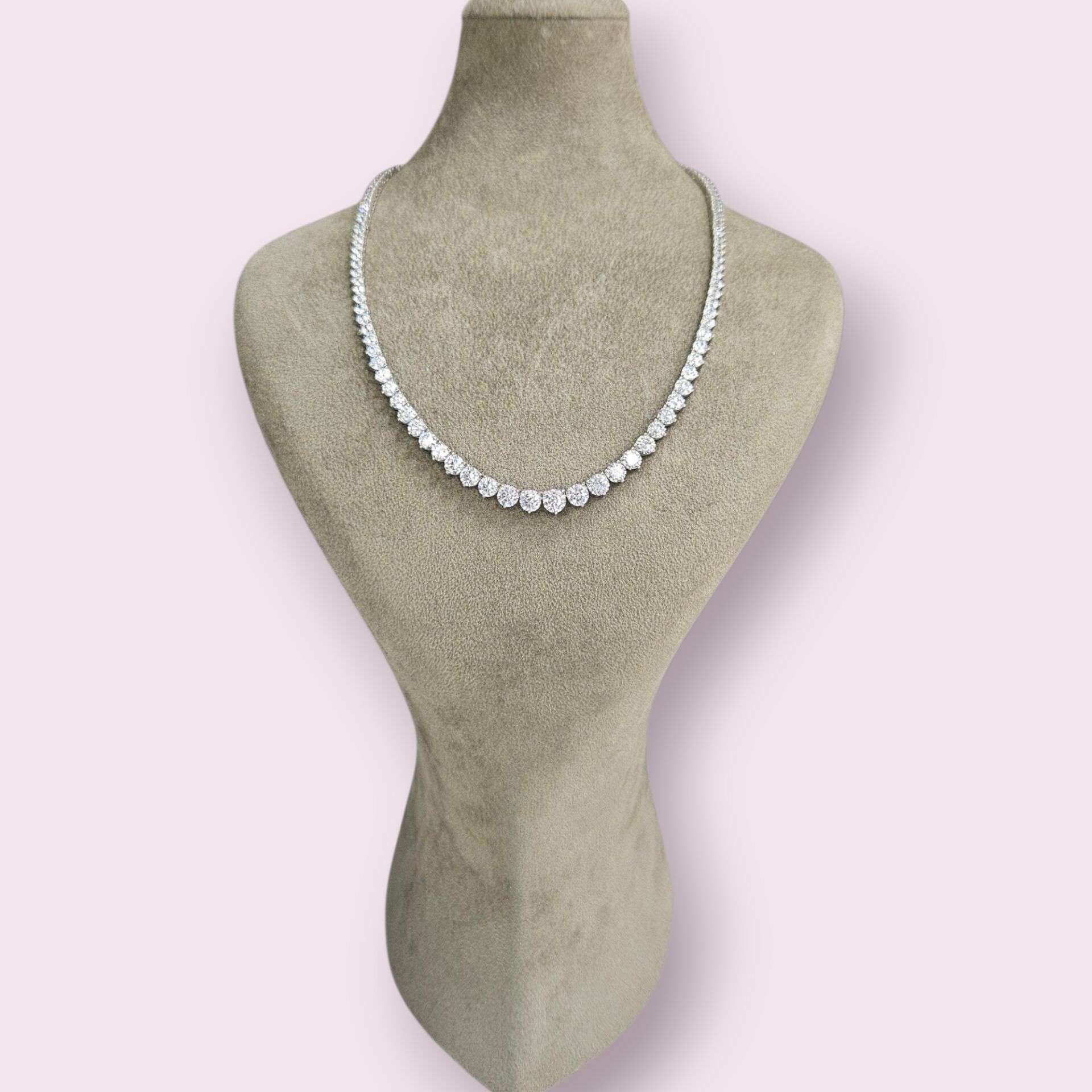 Süzme Model İthal Dönme Yapmayan Gümüş Su Yolu Kolye - 45 cm