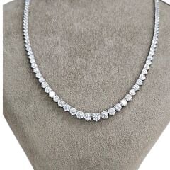 Süzme Model İthal Dönme Yapmayan Gümüş Su Yolu Kolye - 45 cm