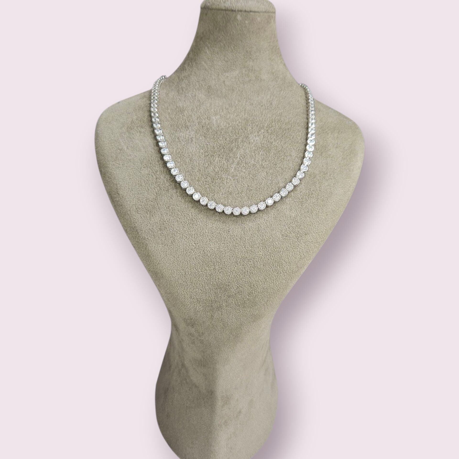 4 mm Sıvama Model İthal Dönme Yapmayan Gümüş Su Yolu Kolye - 42 cm