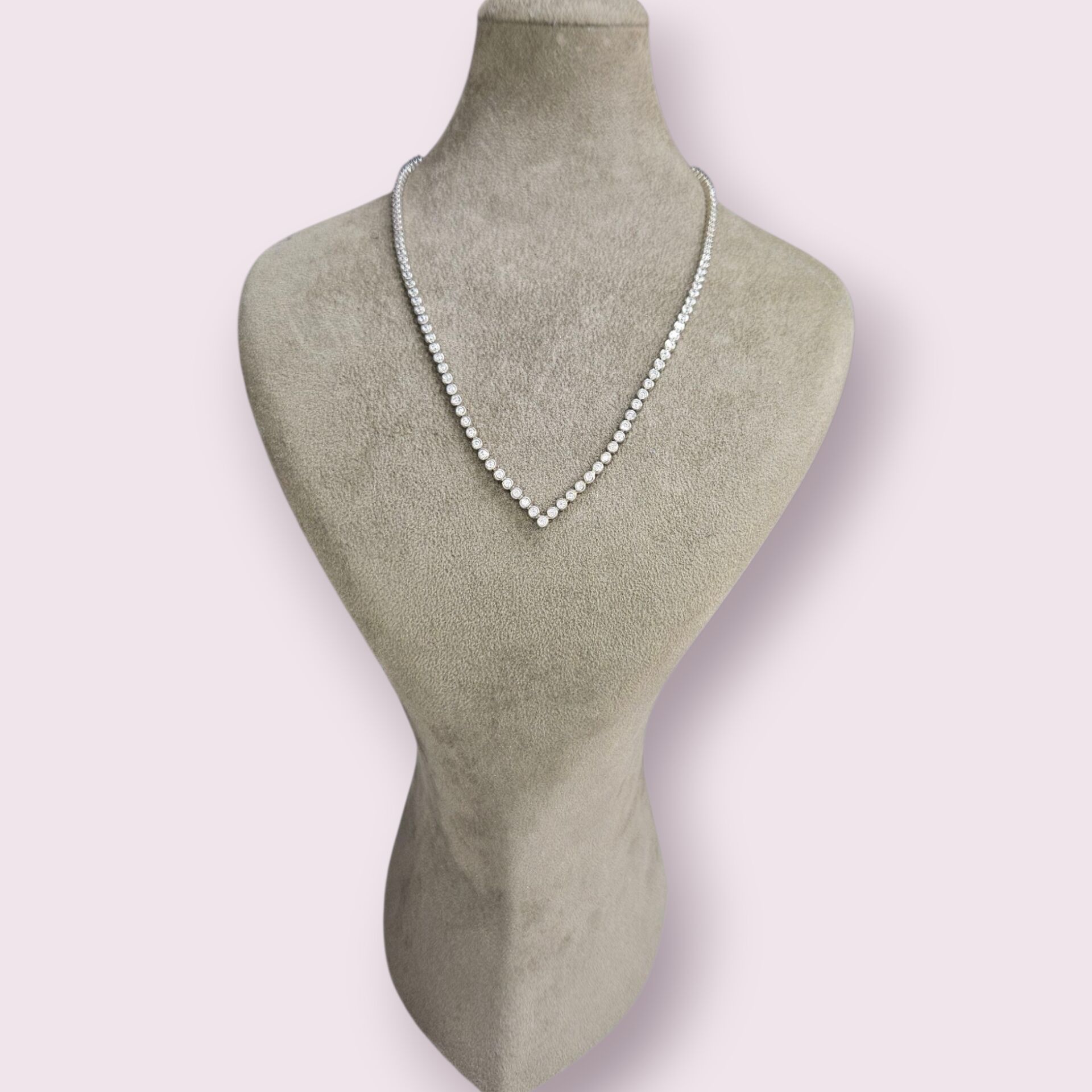 2.5 mm Sıvama Model İthal Dönme Yapmayan Gümüş Su Yolu Kolye - 42 cm