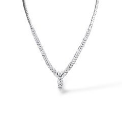 Zirkon Taşlı Kadın Şık Abiye Gümüş Kolye Yüzük Takım Set