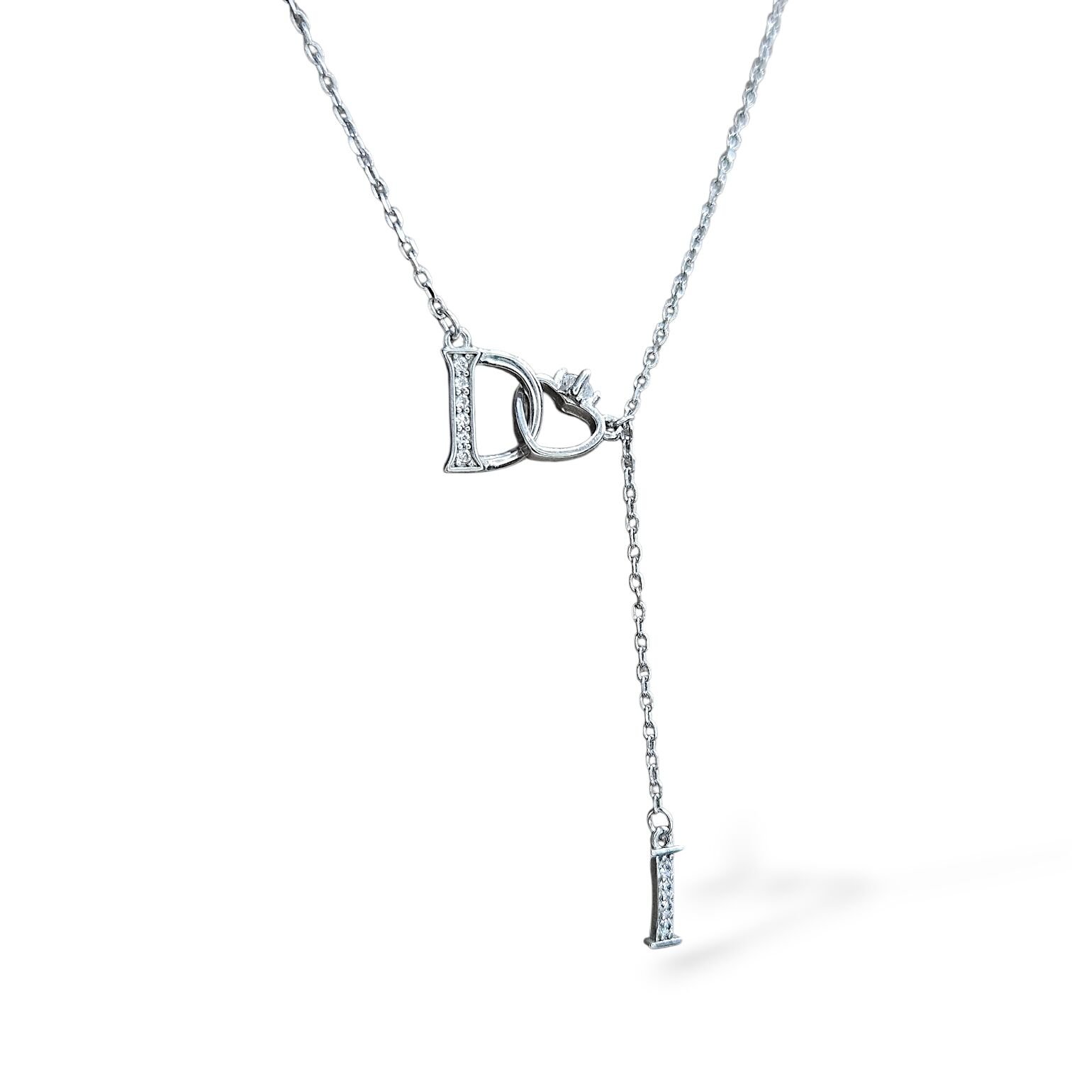 Sallantılı Trend DR Gümüş Kolye