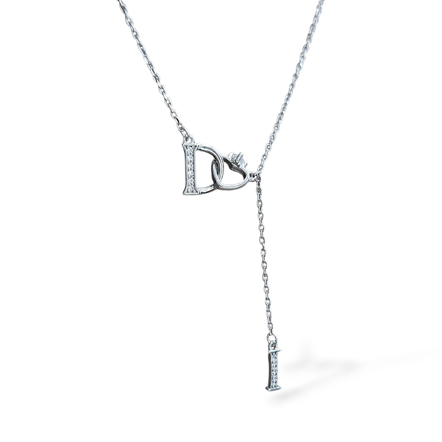 Sallantılı Trend DR Gümüş Kolye