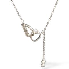 Sallantılı DR Gümüş Kolye