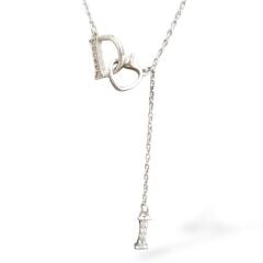 Sallantılı DR Gümüş Kolye