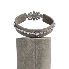 Kadın Şık Abiye Gümüş Set