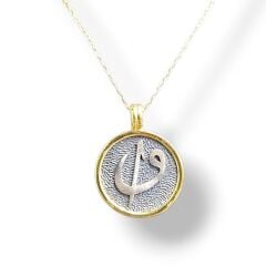 Elif ve Vav Çift Renk Kolye