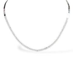 Zirkon Taşlı Şık Abiye Kadın Gümüş Kolye Bileklik Takım Set