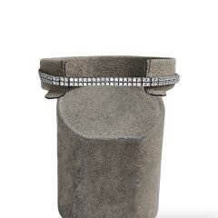 Zirkon Taşlı Şık Abiye Kadın Gümüş Kolye Bileklik Takım Set