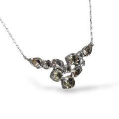 Zultanite Taşlı Gümüş Kolye