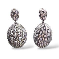 Zirkon Taşlı Otantik Gümüş Set