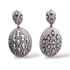 Zirkon Taşlı Otantik Gümüş Set