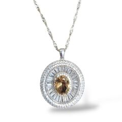 Zultanite Taşlı Lüks Gümüş Set