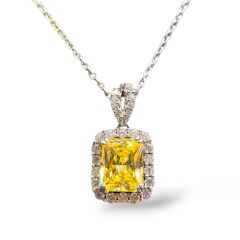 Baget Kesim Sarı Renk Kristal Zirkon Taşlı Gümüş Set