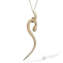 Yılan Model Gümüş Set