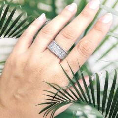 6 Sıralı Tamtur Gümüş Yüzük