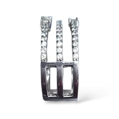 3 Sıra Zirkon Taşlı Gümüş yüzük