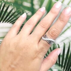 Taşlı Gümüş Yüzük