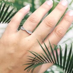 Taşlı Gümüş Yüzük