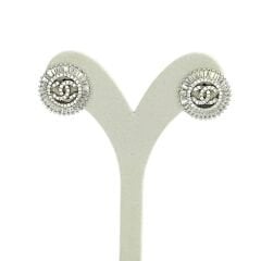 Kristal Taşlı Modern Kolye Küpe Yüzük Gümüş Set