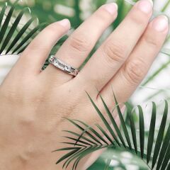 Taşlı Gümüş Yüzük