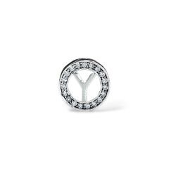 Y Harf Gümüş Charm