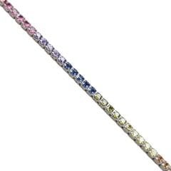 2.5 mm Renkli Su Yolu Bileklik - 20 cm