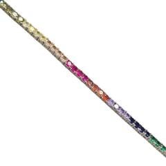 3 mm Renkli Su yolu Bileklik - 18 cm