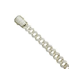 14K Altın Kaplama Gurmet Model Gümüş Bileklik