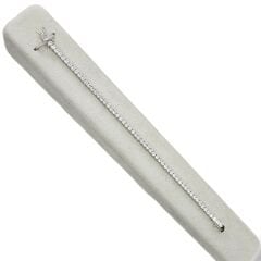 İthal 2,5 mm Gümüş Su Yolu Bileklik