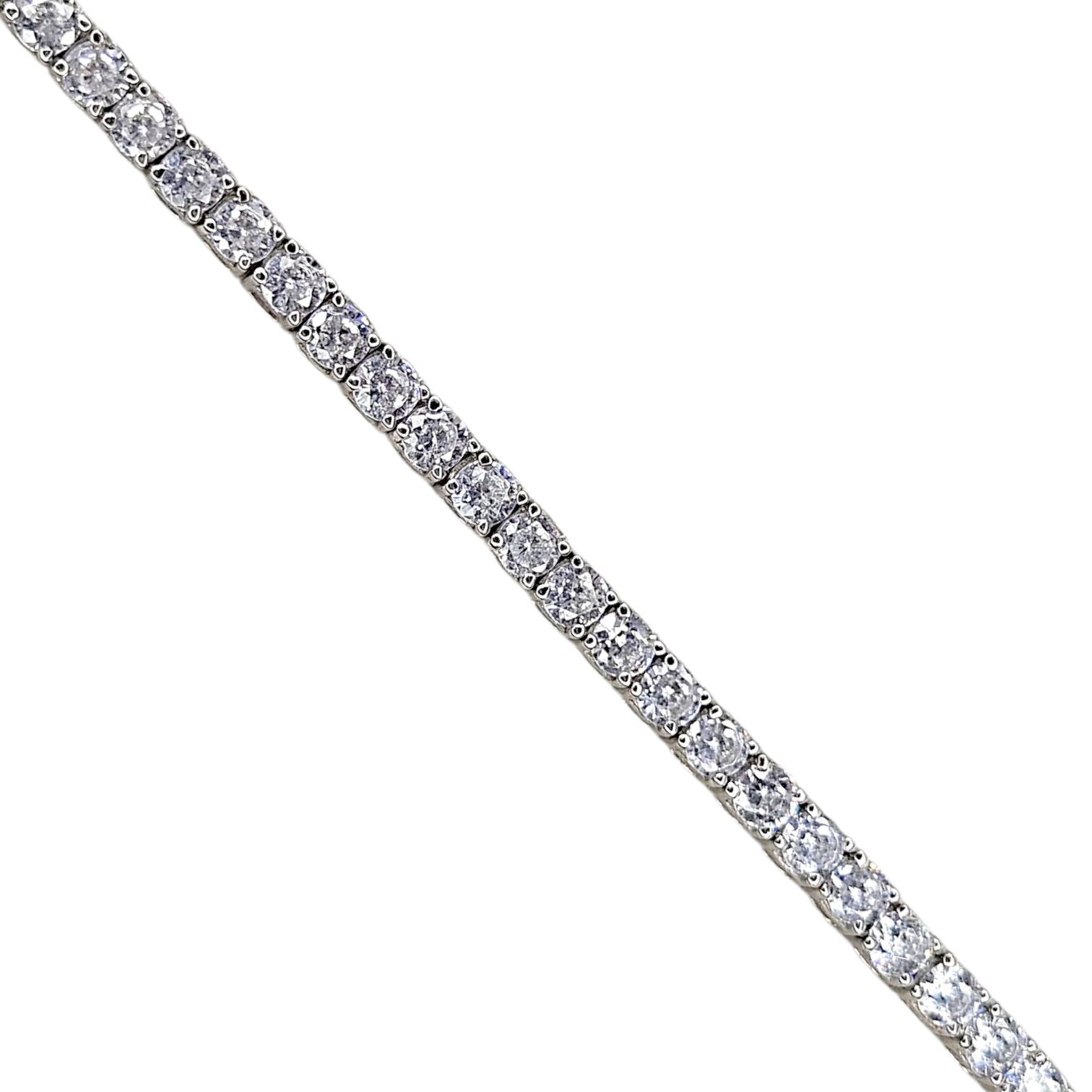 İthal 3 mm Gümüş Su Yolu Bileklik