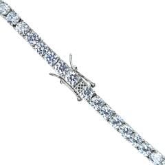 İthal 4 mm Gümüş Su Yolu Bileklik