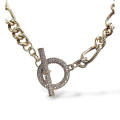 Gold Lüks Kolye Bileklik