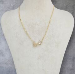 Kelebek Gold Kolye