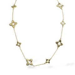 8 Yıldızlı Gold Kolye