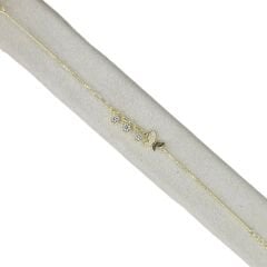 Kelebek Taşlı 14K Altın Kaplama Gümüş Bileklik