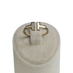 14K Altın Kaplama Tffny Model Gümüş Yüzük