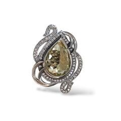 Elmas Kesim Zultanite Taş Gümüş Set