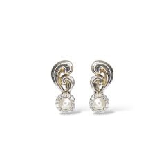 İnci 925 Ayar Gümüş Küpe