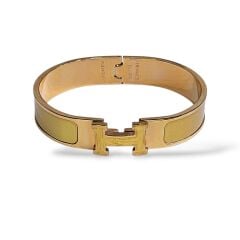 Rose Kaplama Sarı Yaldızlı Kararmaz Çelik Kelepçe Bileklik