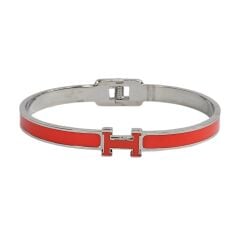 Gümüş Renk Turuncu Geçiş Kararmaz Çelik Kelepçe Bileklik