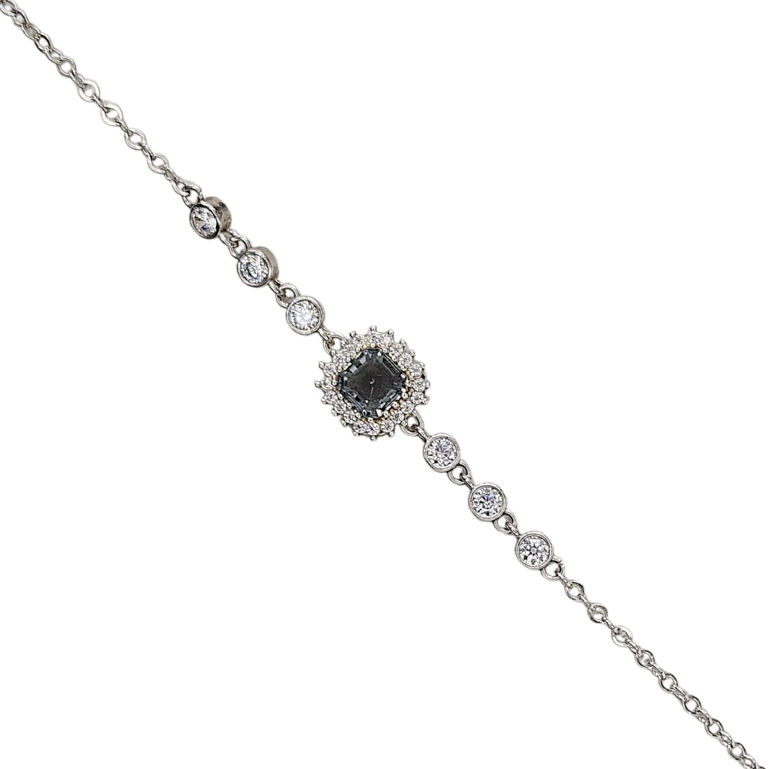 Taşlı Gümüş Bileklik